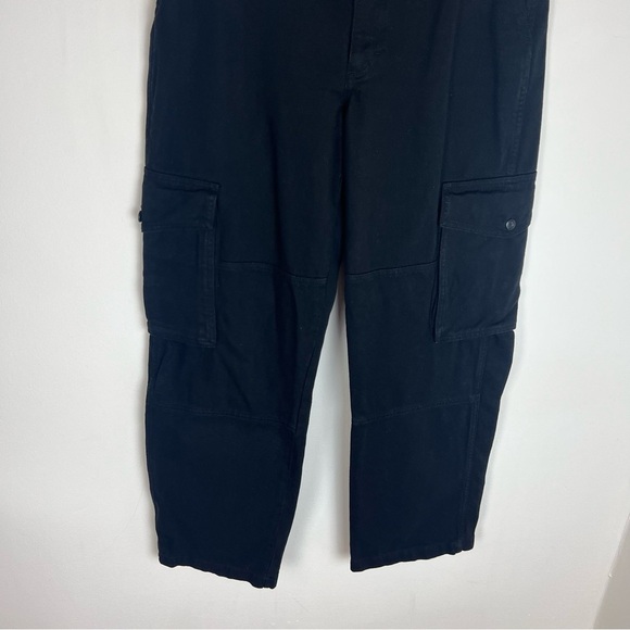 Aritzia TNA Cargo Supply Pants Black Size 10 B9 - Picture 5 of 9